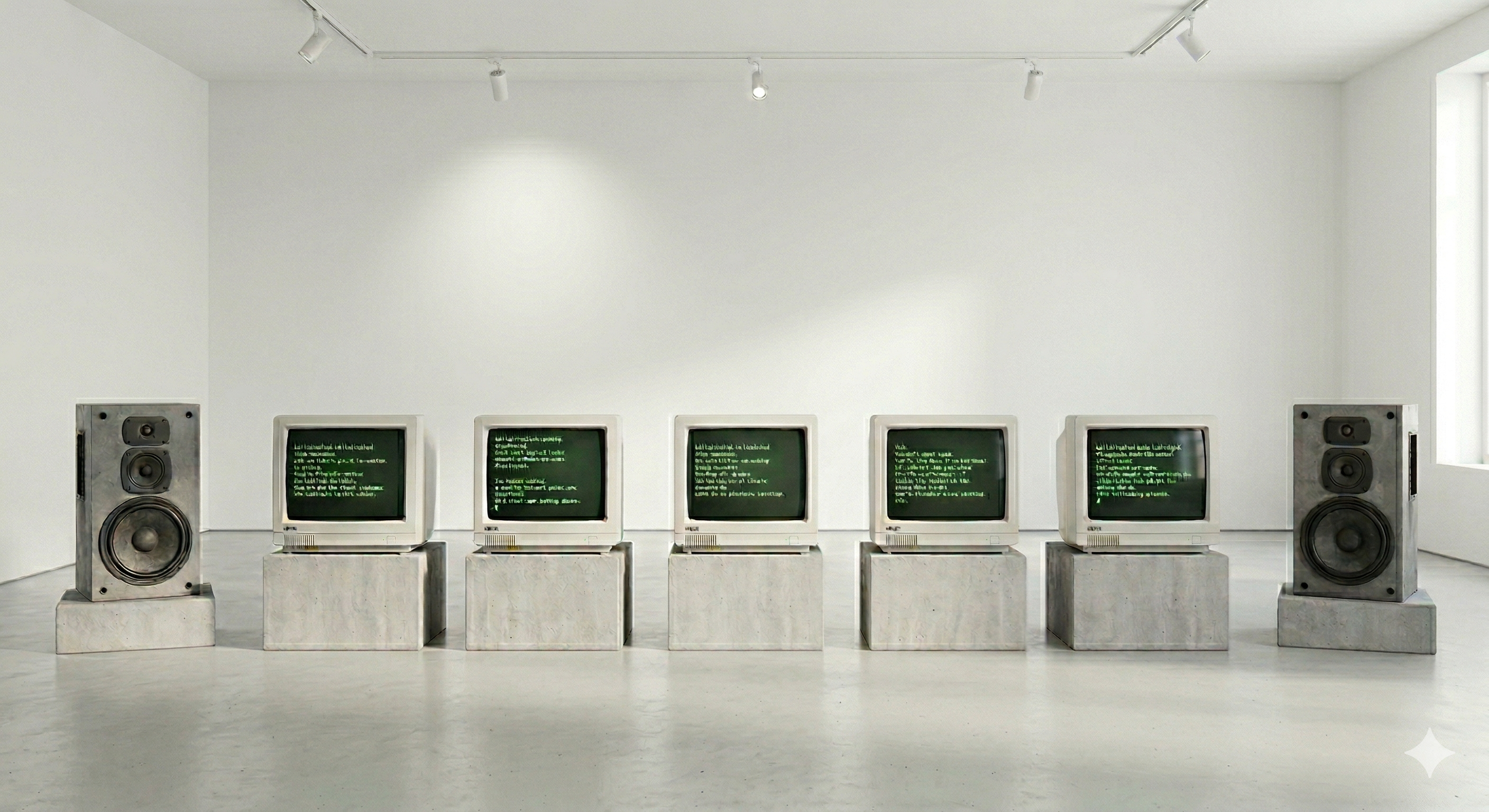 Mockup der Installation The Whispering Hand